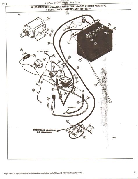 skid steer loader wiring